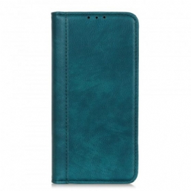 Schutzhülle Für Samsung Galaxy A40 Flip Case Version Aus Spaltleder