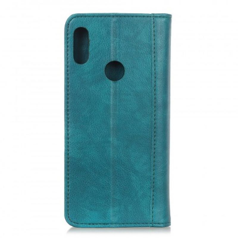 Schutzhülle Für Samsung Galaxy A40 Flip Case Version Aus Spaltleder