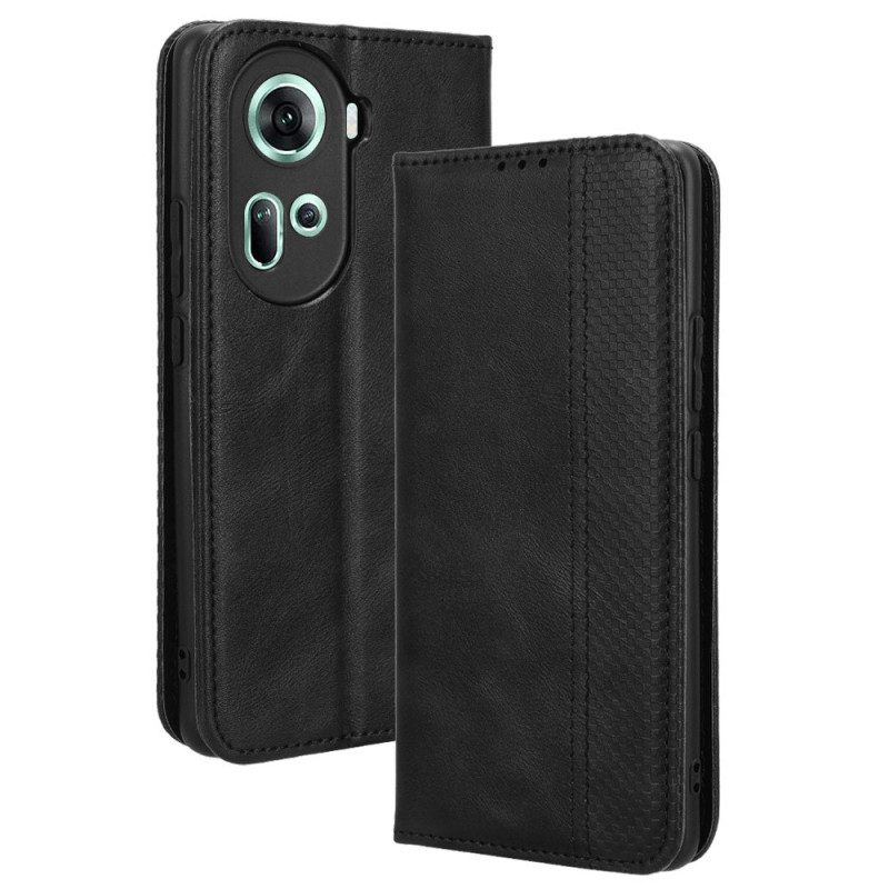 Flip Case Für Oppo Reno 11 5g Retro