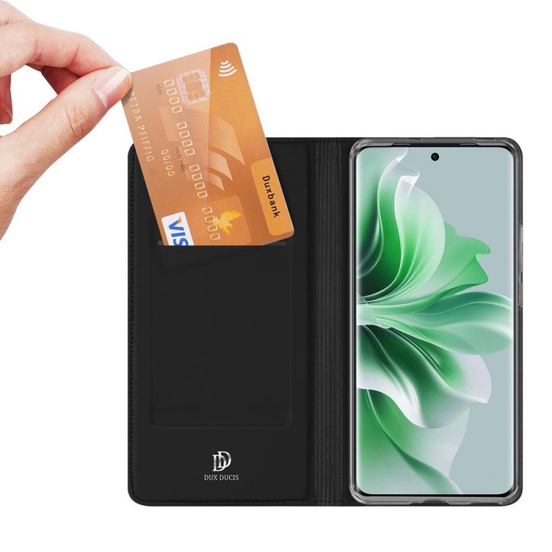 Flip Case Für Oppo Reno 11 5g Skin Pro Series Dux Ducis