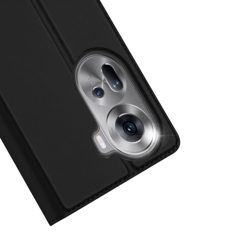 Flip Case Für Oppo Reno 11 5g Skin Pro Series Dux Ducis