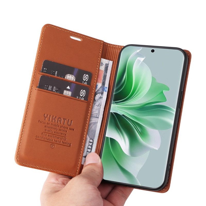 Flip Case Für Oppo Reno 11 5g Yikatu