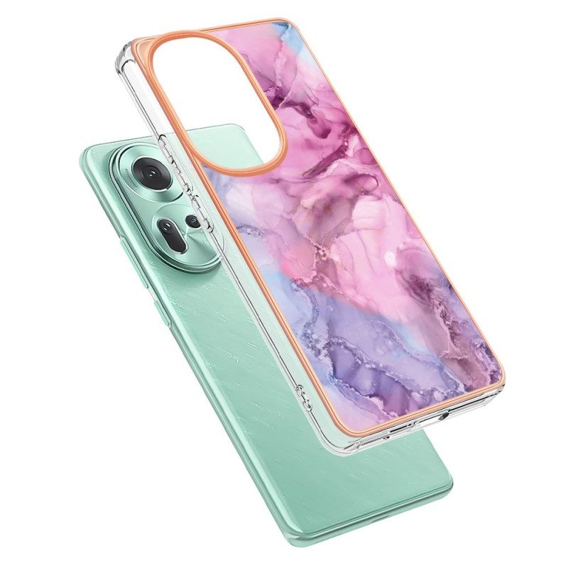 Hülle Für Oppo Reno 11 5g Marmorstil