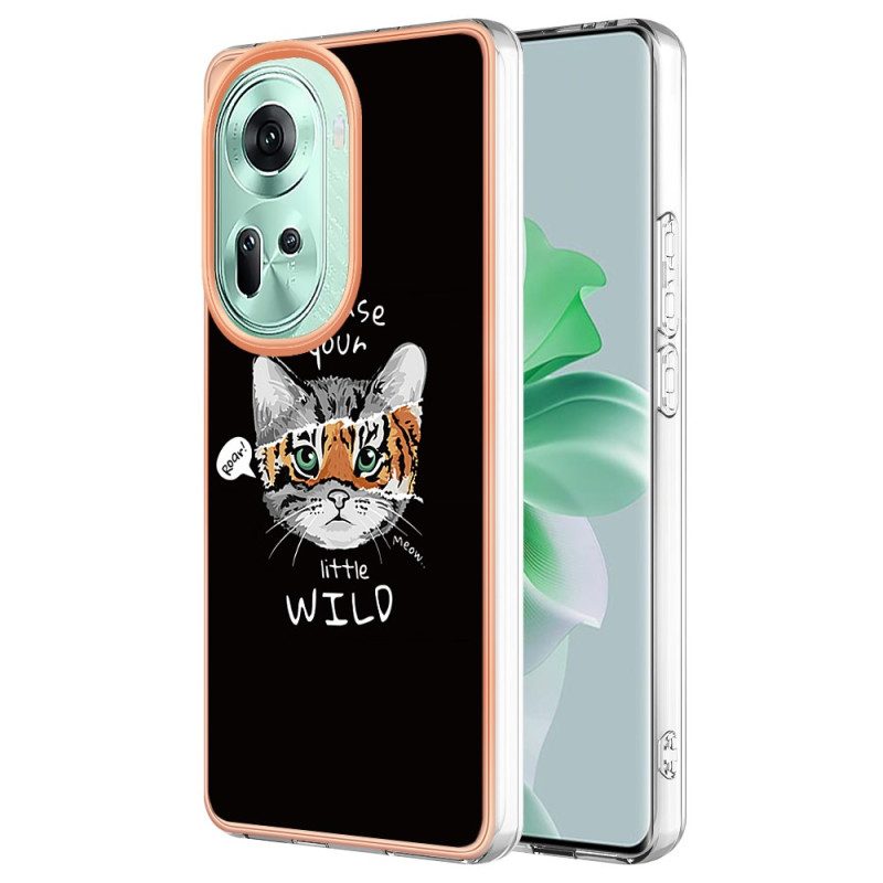 Hülle Oppo Reno 11 5g Handyhülle Katze Und Tiger