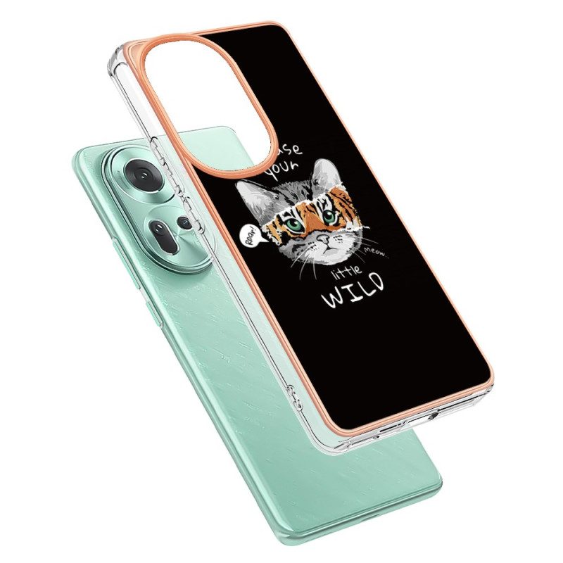 Hülle Oppo Reno 11 5g Handyhülle Katze Und Tiger