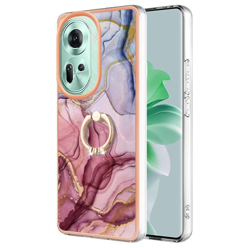 Hülle Oppo Reno 11 5g Marmor-stützring