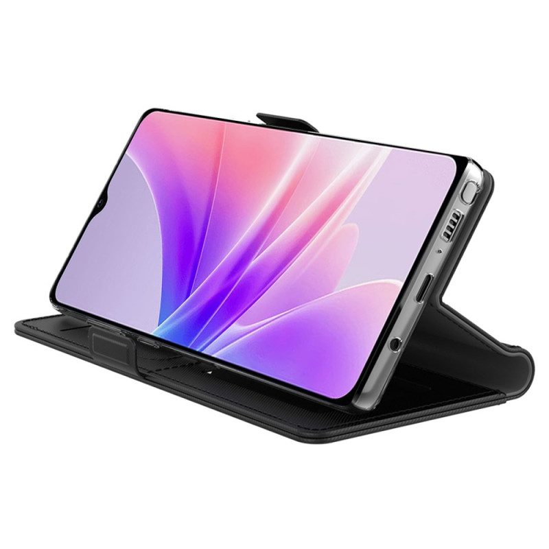 Lederhüllen Oppo Reno 11 5g Kartenhalter Vorne