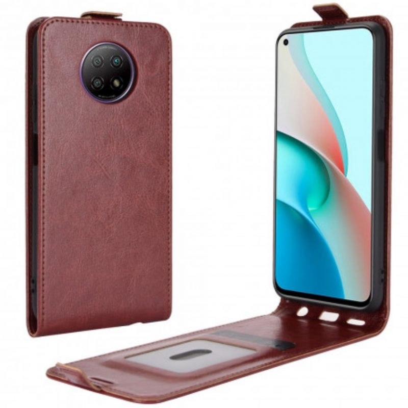 Flip Case Für Xiaomi Redmi Note 9T Flip Case Vertikale Klappe In Lederoptik