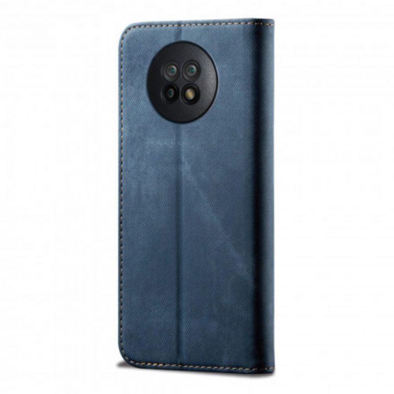 Schutzhülle Für Xiaomi Redmi Note 9T Flip Case Denim-stoff