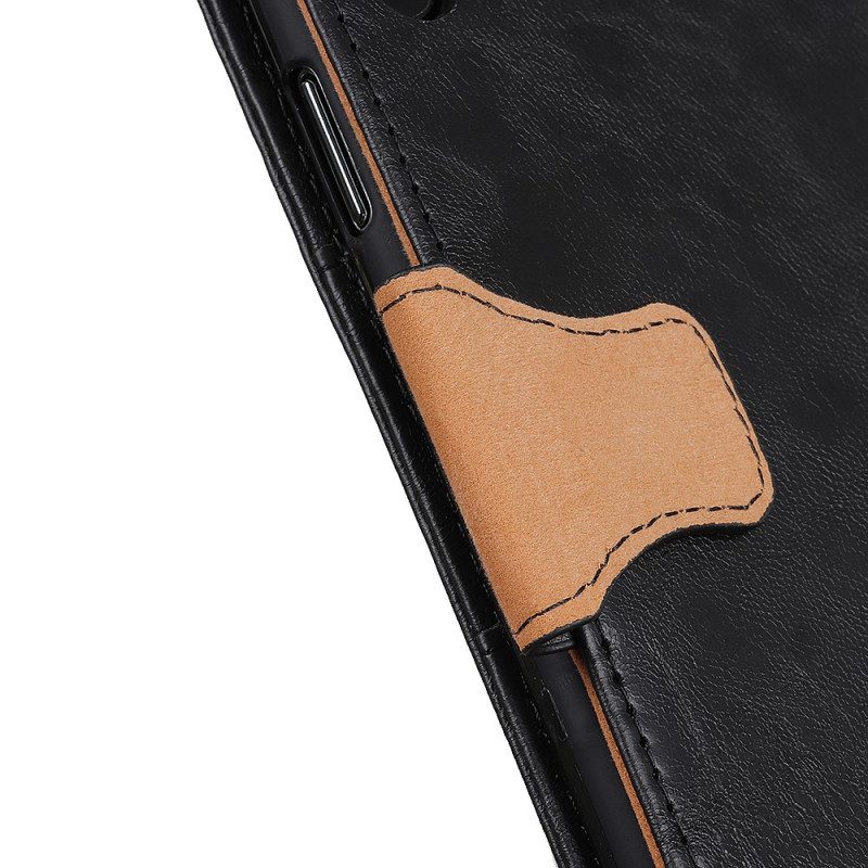 Flip Case Für Moto G200 5G Reversibler Magnetverschluss