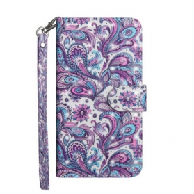 Flip Case Für Xiaomi Redmi 9A Blumenmuster