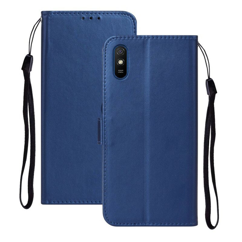 Flip Case Für Xiaomi Redmi 9A Einfarbige Serie