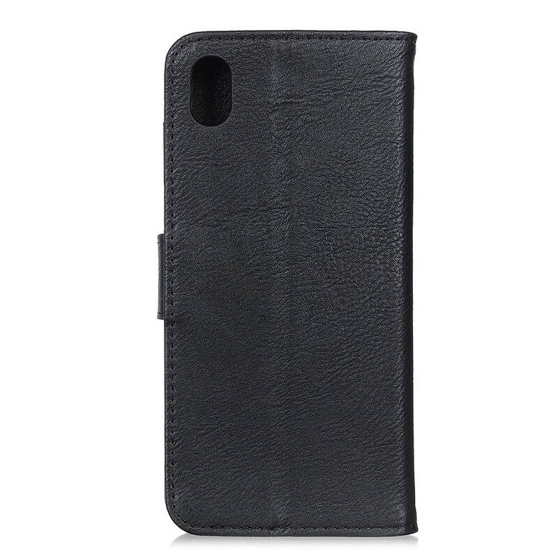 Flip Case Für Xiaomi Redmi 9A Kunstleder Khazneh