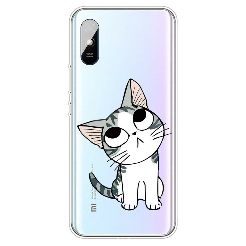 Hülle Für Xiaomi Redmi 9A Schauen Sie Sich Die Katzen An