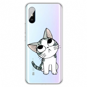 Hülle Für Xiaomi Redmi 9A Schauen Sie Sich Die Katzen An