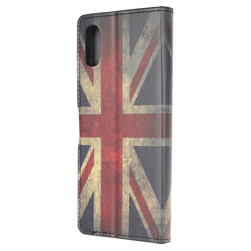 Lederhüllen Für Xiaomi Redmi 9A England-flagge