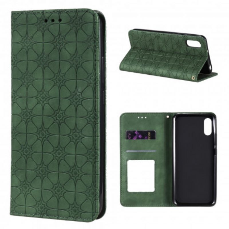 Schutzhülle Für Xiaomi Redmi 9A Flip Case Barocke Blumen