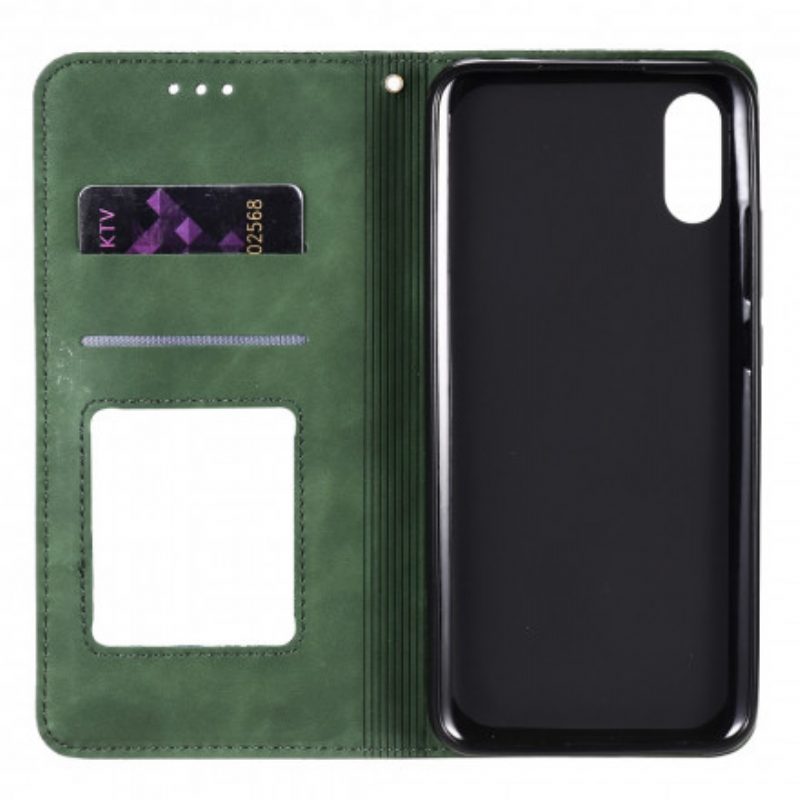 Schutzhülle Für Xiaomi Redmi 9A Flip Case Barocke Blumen