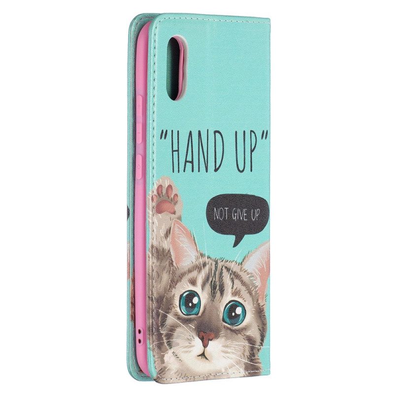 Schutzhülle Für Xiaomi Redmi 9A Flip Case Hand-up