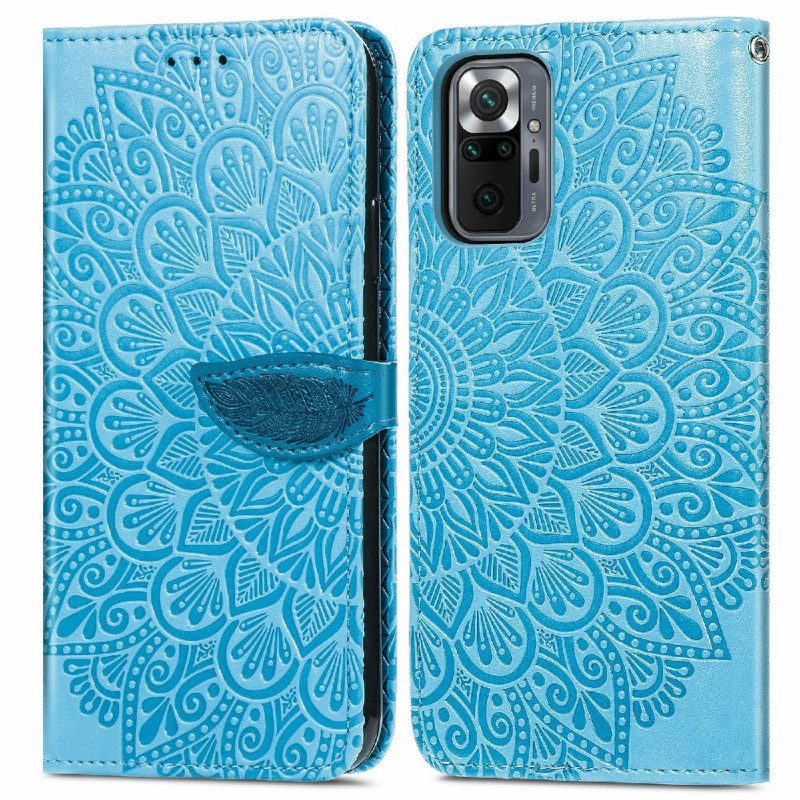 Flip Case Für Xiaomi Redmi Note 10 Pro Stammesblätter