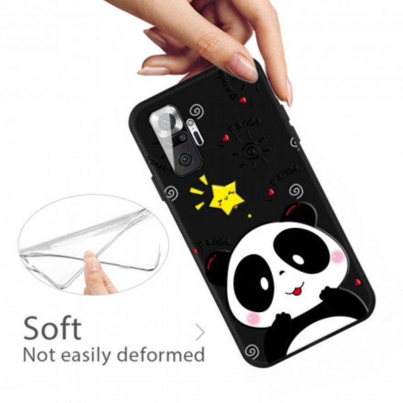 Hülle Für Xiaomi Redmi Note 10 Pro Panda-stern