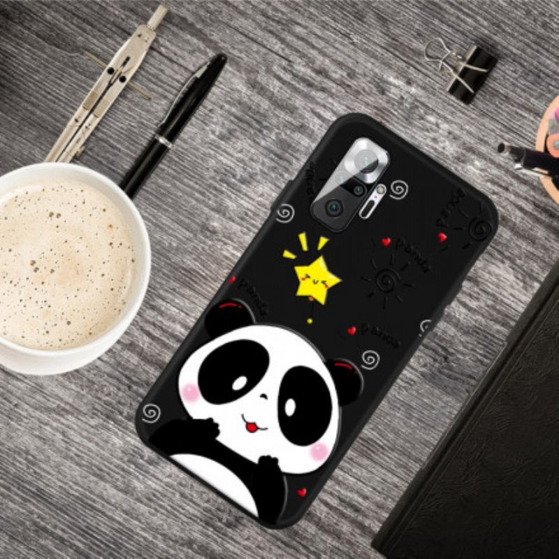 Hülle Für Xiaomi Redmi Note 10 Pro Panda-stern