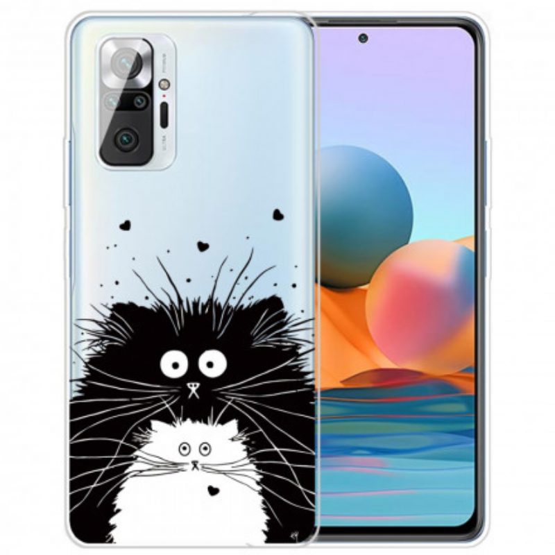 Hülle Für Xiaomi Redmi Note 10 Pro Schauen Sie Sich Die Katzen An