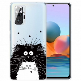 Hülle Für Xiaomi Redmi Note 10 Pro Schauen Sie Sich Die Katzen An