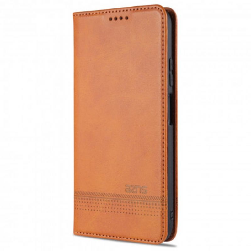 Schutzhülle Für Xiaomi Redmi Note 10 Pro Flip Case Azns Leder-styling