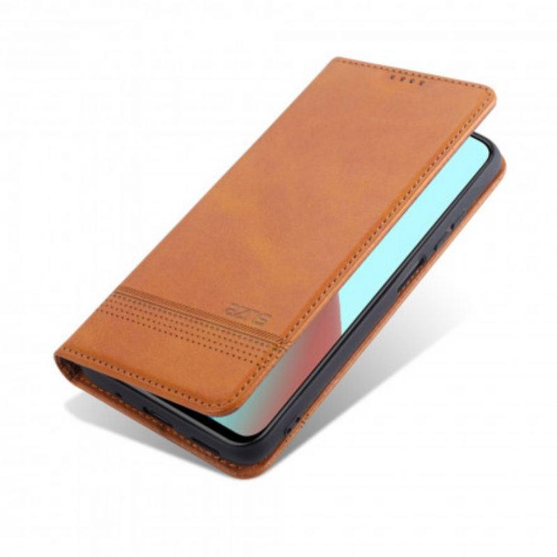 Schutzhülle Für Xiaomi Redmi Note 10 Pro Flip Case Azns Leder-styling