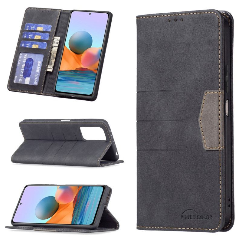 Schutzhülle Für Xiaomi Redmi Note 10 Pro Flip Case Binfen-farbe