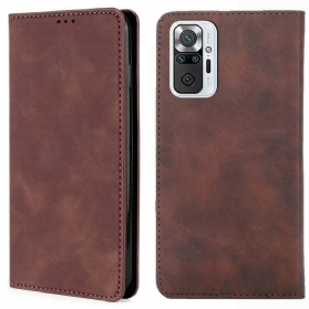 Schutzhülle Für Xiaomi Redmi Note 10 Pro Flip Case Klassischer Skin-touch