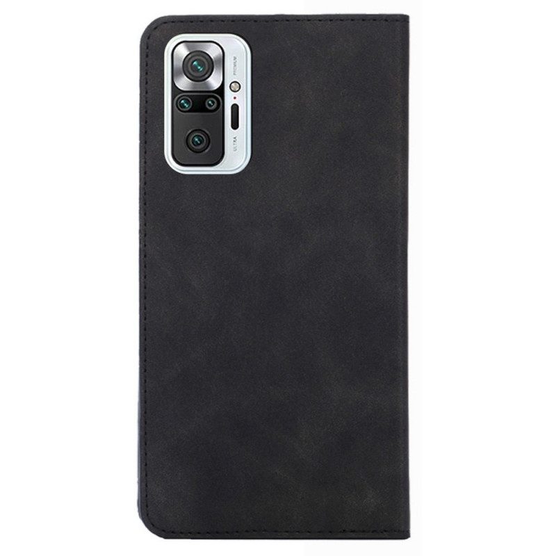 Schutzhülle Für Xiaomi Redmi Note 10 Pro Flip Case Klassischer Skin-touch