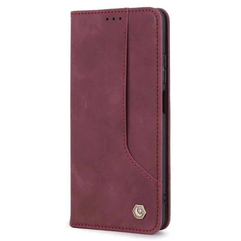 Schutzhülle Für Xiaomi Redmi Note 10 Pro Flip Case Pola Retro