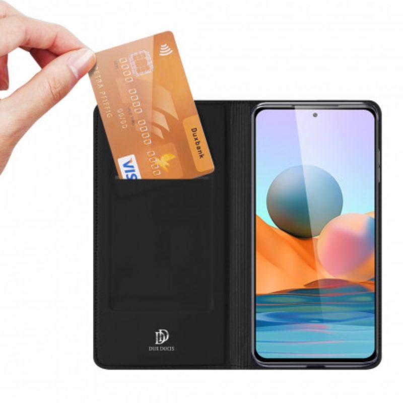 Schutzhülle Für Xiaomi Redmi Note 10 Pro Flip Case Skin Pro Dux Ducis