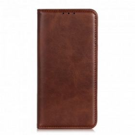 Schutzhülle Für Xiaomi Redmi Note 10 Pro Flip Case Spaltleder