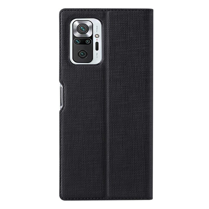 Schutzhülle Für Xiaomi Redmi Note 10 Pro Flip Case Strukturiertes Vili Dmx