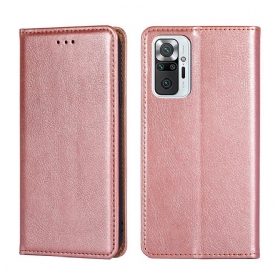 Schutzhülle Für Xiaomi Redmi Note 10 Pro Flip Case Vintage-lederstil