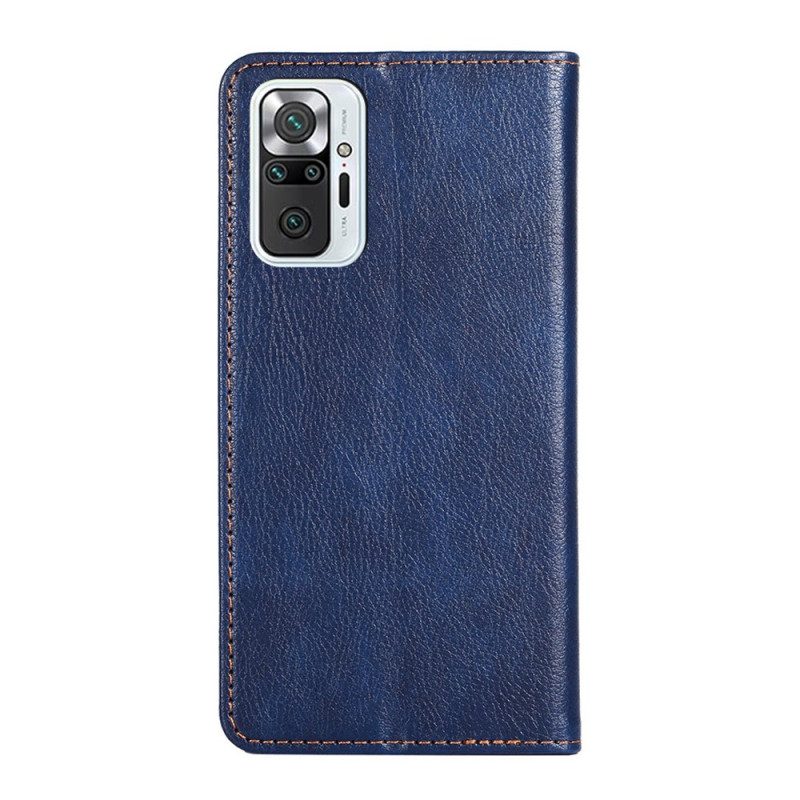 Schutzhülle Für Xiaomi Redmi Note 10 Pro Flip Case Vintage-lederstil