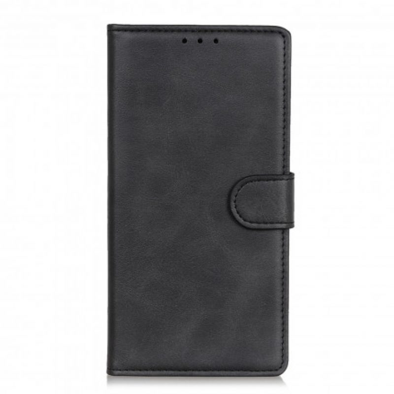 Flip Case Für Xiaomi Mi 11 Pro Matter Ledereffekt