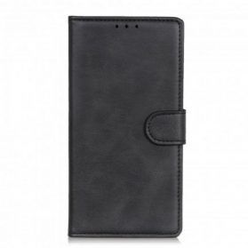 Flip Case Für Xiaomi Mi 11 Pro Matter Ledereffekt