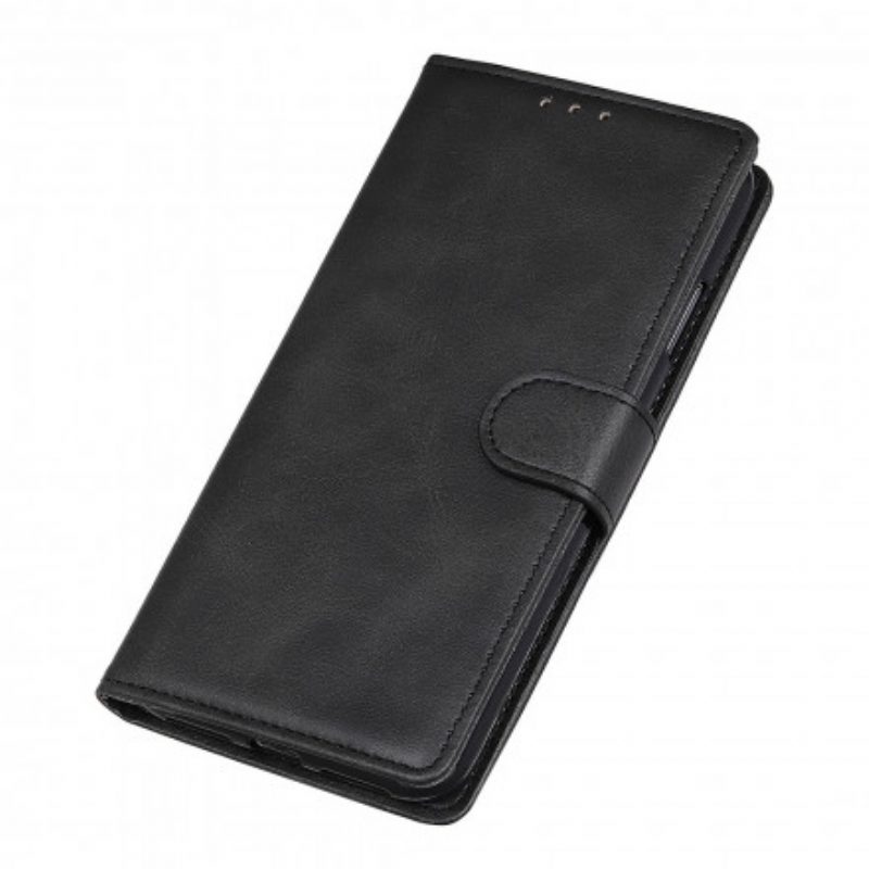 Flip Case Für Xiaomi Mi 11 Pro Matter Ledereffekt