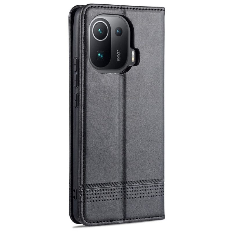 Schutzhülle Für Xiaomi Mi 11 Pro Flip Case Azns Leder-styling