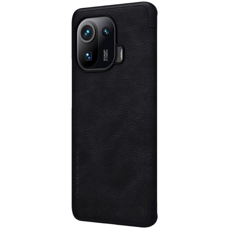 Schutzhülle Für Xiaomi Mi 11 Pro Flip Case Nillkin Qin-serie