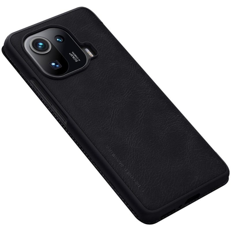 Schutzhülle Für Xiaomi Mi 11 Pro Flip Case Nillkin Qin-serie