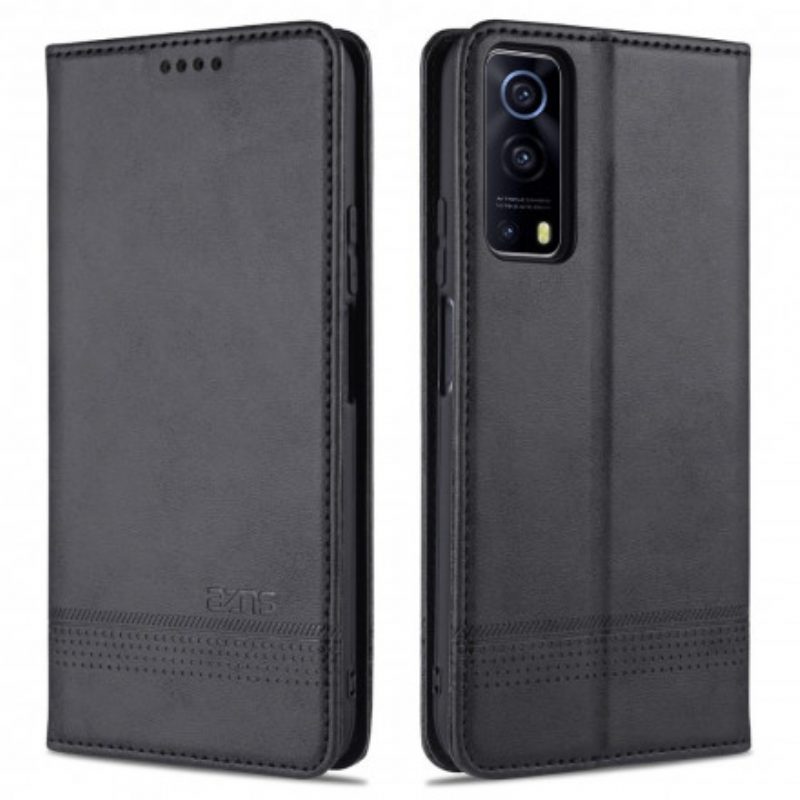 Schutzhülle Für Vivo Y72 5G Flip Case Azns Leder-styling