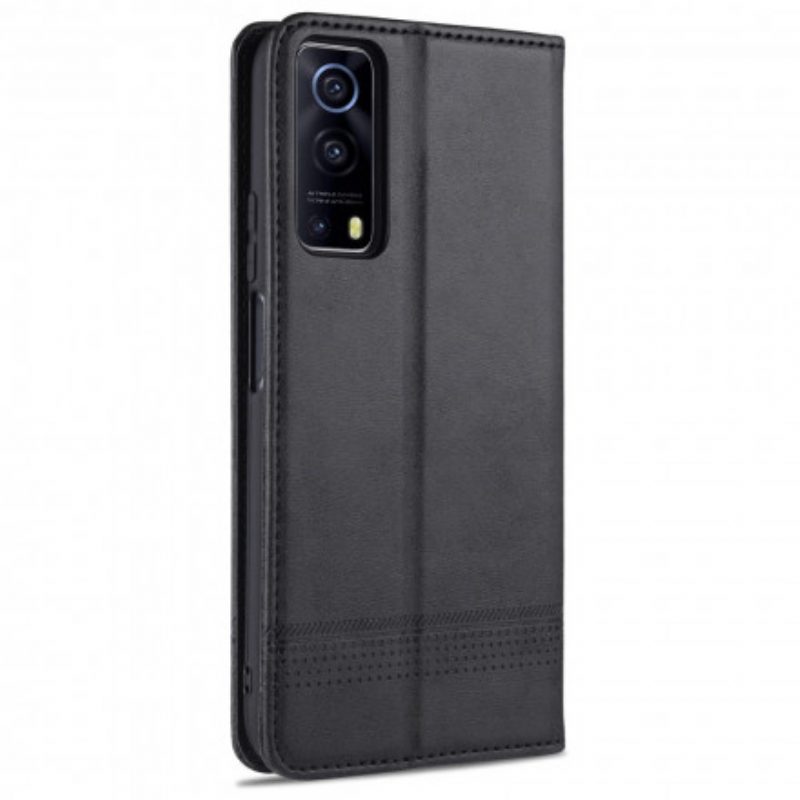 Schutzhülle Für Vivo Y72 5G Flip Case Azns Leder-styling