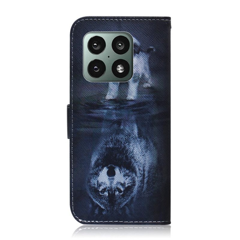 Flip Case Für OnePlus 10 Pro 5G Ernesto Der Wolf