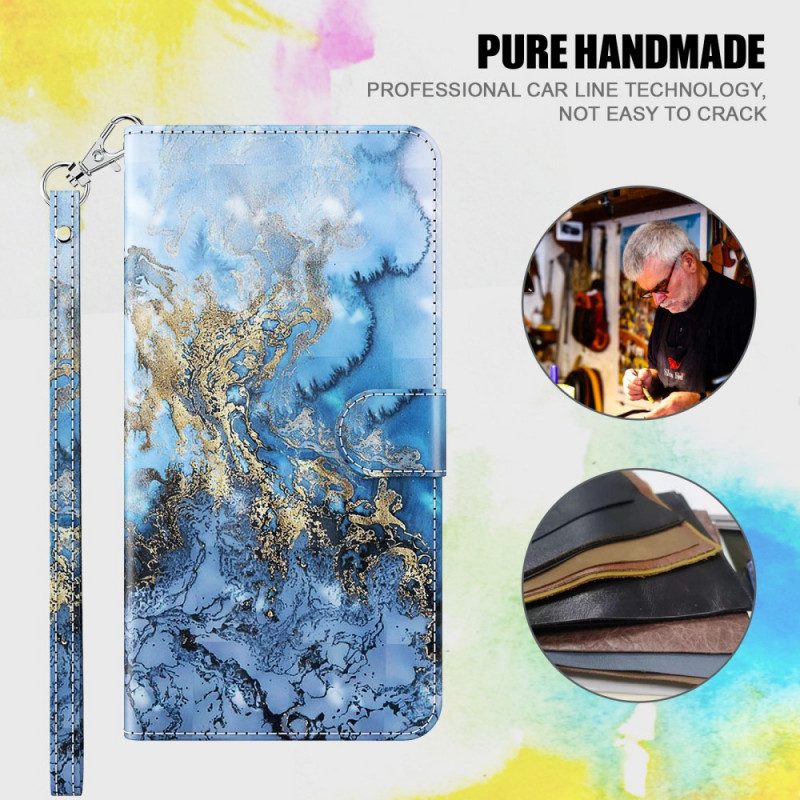 Flip Case Für OnePlus 10 Pro 5G Mit Kordel Tanga-kunst