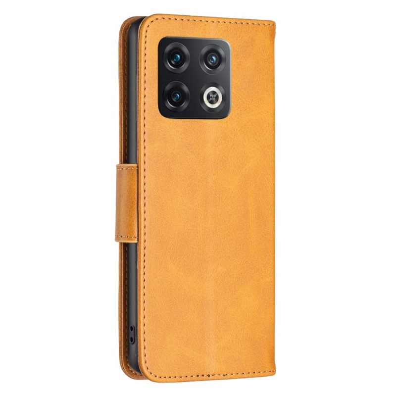 Flip Case Für OnePlus 10 Pro 5G Weiches Leder